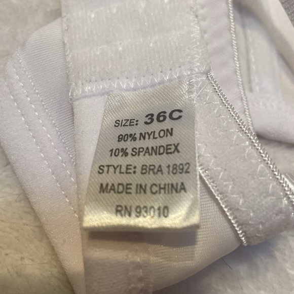 LADY PRINCESS NWT Size 36C Convertible White Lace Bra - Picture 9 of 12